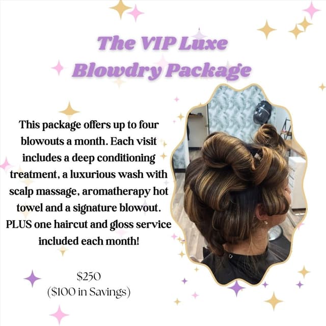 The VIP Luxe at Em Hair & Beauty in Largo, FL
