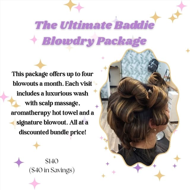 The Ultimate Baddie at Em Hair & Beauty in Largo, FL